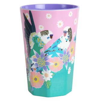 Ginger Lifestyle Melamine Mok L Singing With Birds Pink