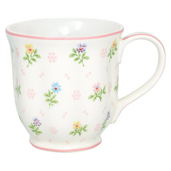 GreenGate-Tea-Mug-Cilja-White