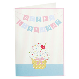 GreenGate_Kaart_met_Envelop_Happy_Birthday_white