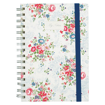 GreenGate_Notitieboek_A5_Ailis_white