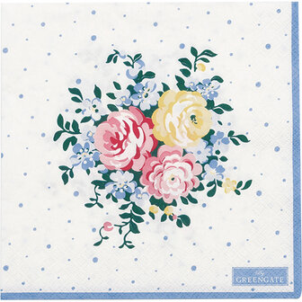 GreenGate_Paper_napkin_Laura_white_large