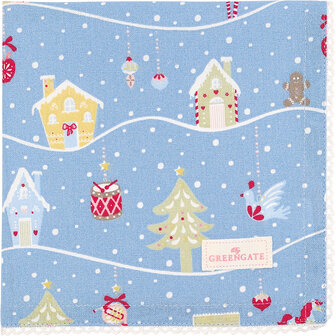 GreenGate_napkin_with_lace_Laura_christmas_dusty_blue