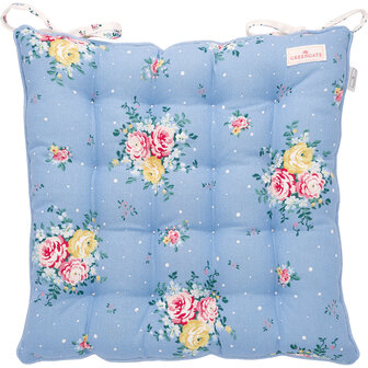 GreenGate_Seat_cushion_Laura_dusty_blue