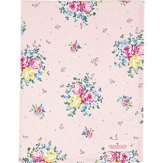 GreenGate_Tablecloth_Laura_pale_pink_100x100cm