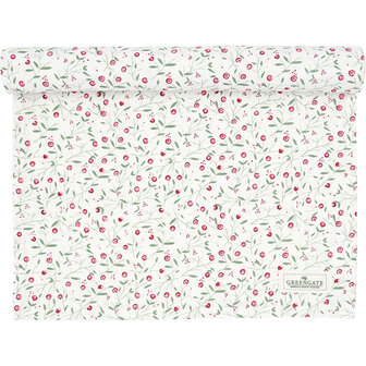 GreenGate_Tablerunner_Maise_white_45x140cm