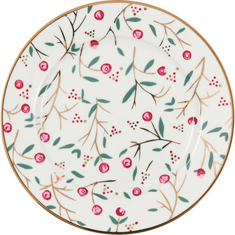 GreenGate_small_plate_Maise_white