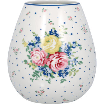 GreenGate_Vase_Laura_white_large