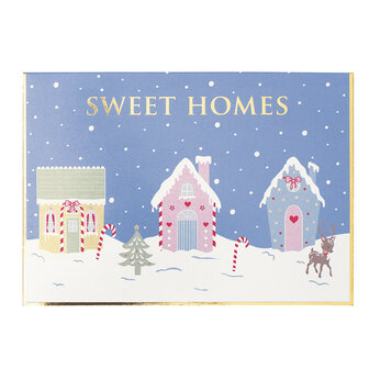 GreenGate_Card_with_envelop_Laura_homes_dusty_blue