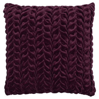 GreenGate-Velvet-Cushion-Braided-Plum