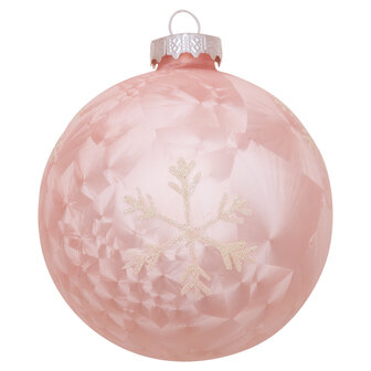 GreenGate Kerstbal Pale Pink