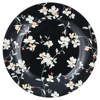 GreenGate_Jolie-Black_ontbijtbord_Plate