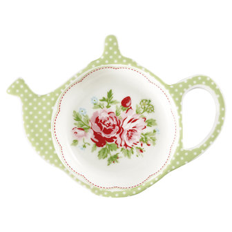 GreenGate Theezakjes Houder / Teabag holder Mary white 