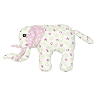 GreenGate-Teddy-Elephant-Lily-Petit-White-Small