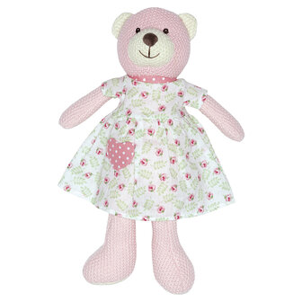 GreenGate-Teddy-Lily-Petit-White-w/dress