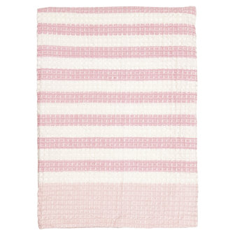 GreenGate-Waffle-Teatowel-Alice-Pale-Pink