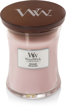 WoodWick® HearthWick® Rosewood Medium Candle