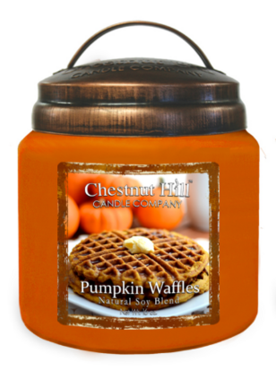 Chestnut_Hill_Candle_Pumpkin_Waffles_Geurkaars_met_2_Lonten