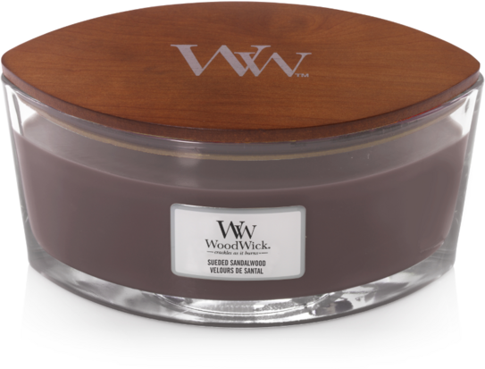 WoodWick® HearthWick® Sueded Sandalwood Ellipse