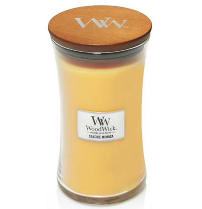 WoodWick® HearthWick® Seaside Mimosa Large Candle