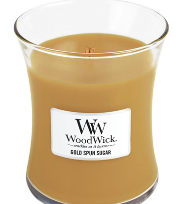 WoodWick® Gold Spun Sugar Medium Candle  