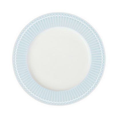 GreenGate-Dinner Plate Alice Pale Blue