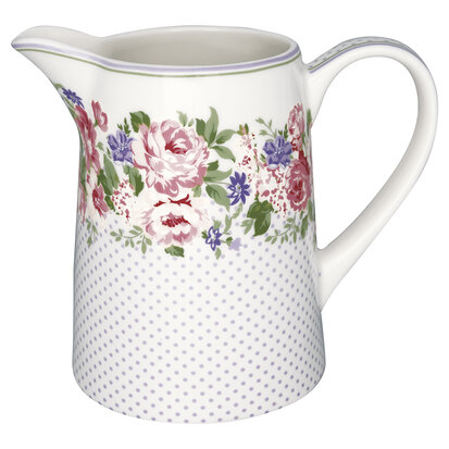 GreenGate-Jug-Rose-White-1L