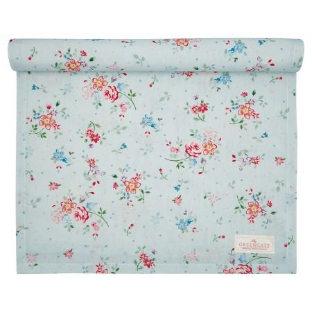 GreenGate_Belle_Pale_Blue_Tischlaufer_Tafelloper_Tablerunner