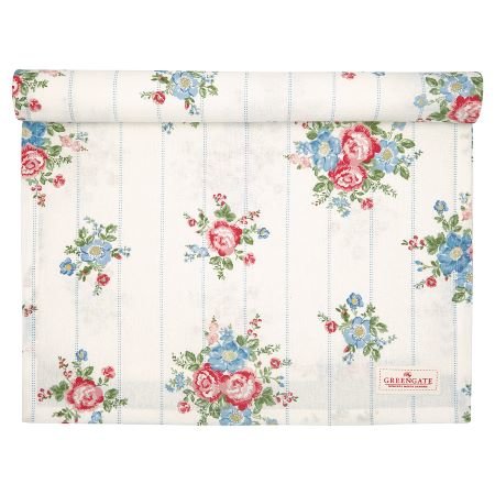 GreenGate_Henrietta_White_Tischlaufer_Tafelloper_Tablerunner