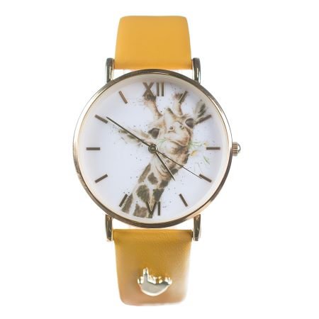 Wrendale_Designs_Watch_Giraffe_Flowers