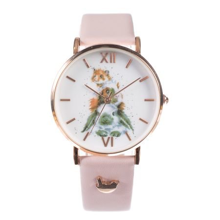 Wrendale_designs_Dames_Horloge_Piggy_in_the_Middle