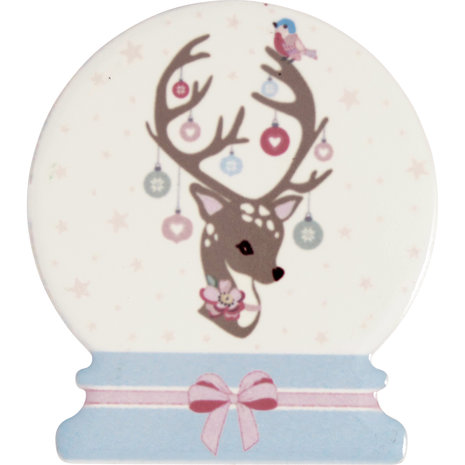 GreenGate Dina pale pink Magnet set of 4