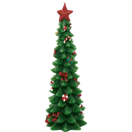 GreenGate Candle Christmas Tree green small