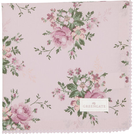 GreenGate_Marie_dusty_rose_napkin_serviette_napkin_www.sfeerscent.nl