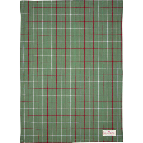 GreenGate_Lyla_check_green_theedoek_Geschirrtuch_Teatowel_www.sfeerscent.nl