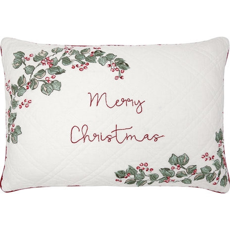 GreenGate_Merry_christmas_white_decoratieve_kussenhoes_Cushion_wembroidery_40x60cm