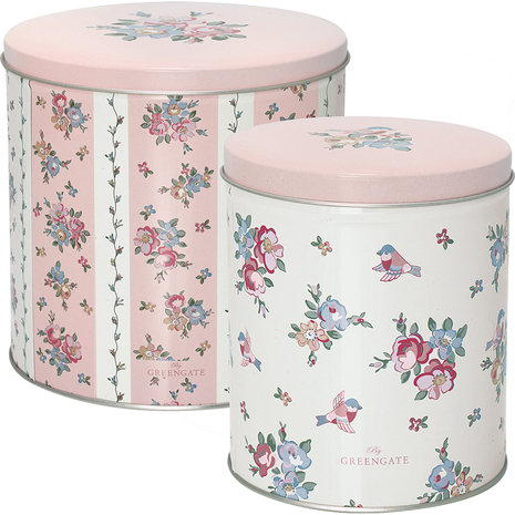 GreenGate_round_box_Ava_white_set_2_pieces_www.sfeerscent.nl