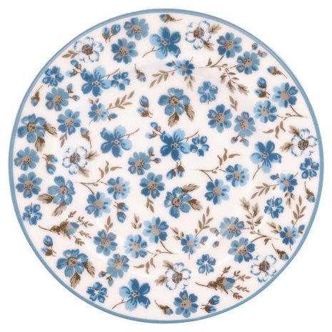 GreenGate_gebaksbord_teller_plate_Marie_petit_dusty_blue