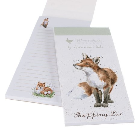 Wrendale_Designs_Shopping_Pad_Fox_Bright_eyed_and_Bushy_Tailed_www.SfeerScent.nl