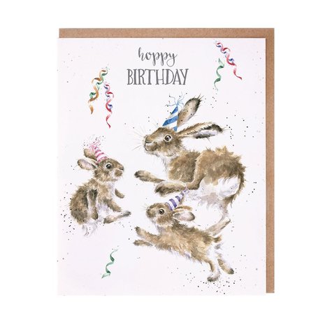 Wrendale_Verjaardagskaart_Hoppy_Birthday