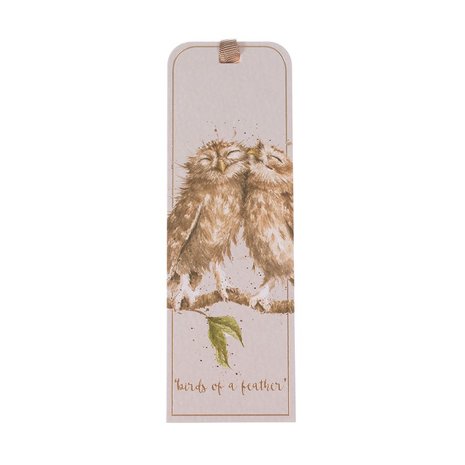 Wrendale_Designs_Boekenlegger_Bookmark_Owl-Birds_of_a_Feather