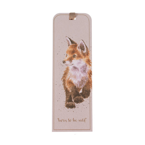 Wrendale_Designs_Boekenlegger_Bookmark_Fox_Born_To_Be_Wild