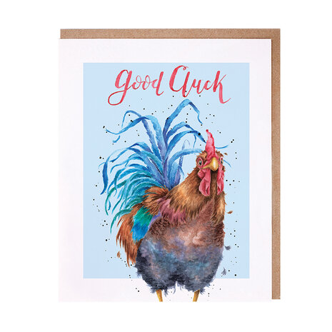 Wrendale_wenskaart_Haan_Good_Cluck