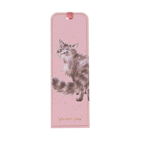 Wrendale_Designs_Boekenlegger_Bookmark_Kat_Glamour_Puss