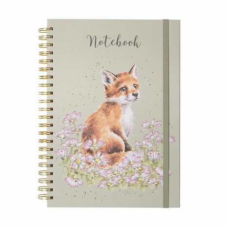 Wrendale_Notebook_Notitieboek_Vos_Make_my_Daisy_A4