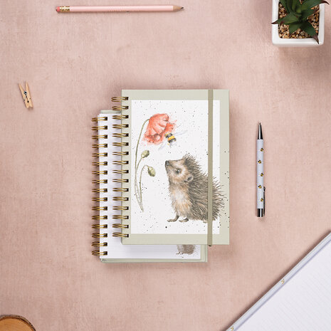 Wrendale_Designs_Notebook_Hedgehog_Busy_as_a_Bee