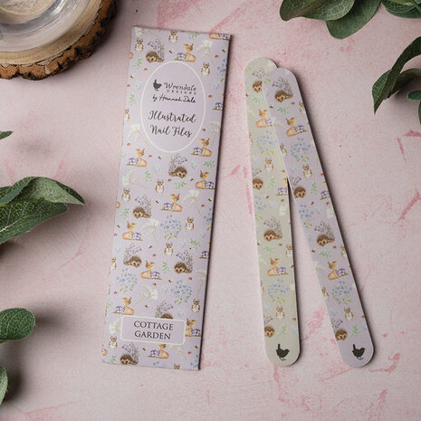 Wrendale_Designs_Nail_File_set_Hedgerow_and_Wren_Cottage_Garden