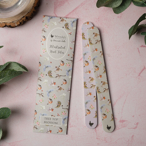 Wrendale_Designs_Nail_File_set_Birds_Tree_Tops_Blossom