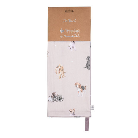 Wrendale_Designs_Teatowel_A_Dog&#039;s_Life_Dog