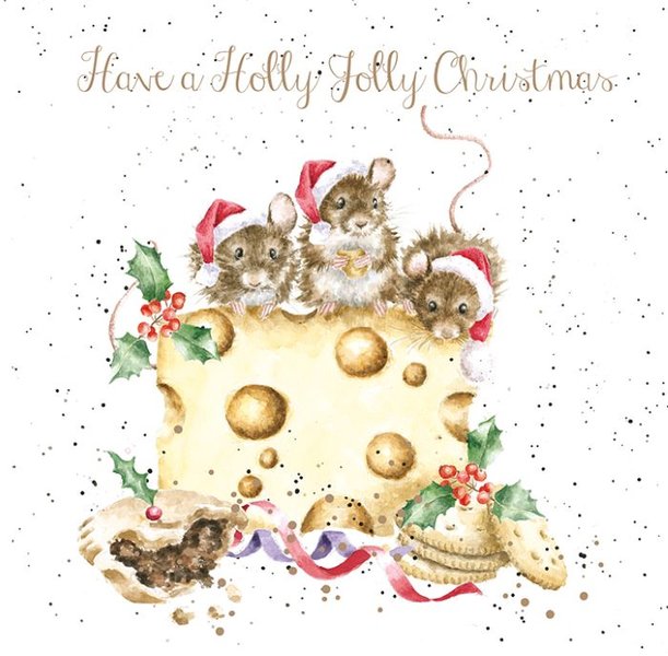 Wrendale_Designs_Kerstkaart_Holly_Jolly_Christmas_Set_Box