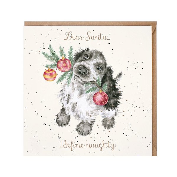 Wrendale_Designs_Kerstkaart_Hond_Define_Naughty